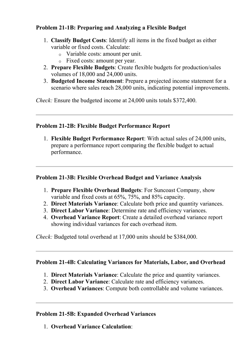 Chapter 21: Problem Set B - Page 1