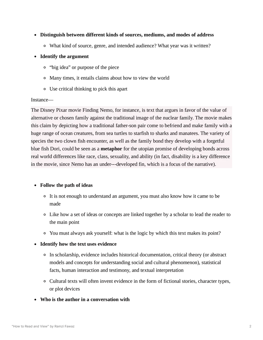 How to Read and View by Ramzi Fawaz - Page 2