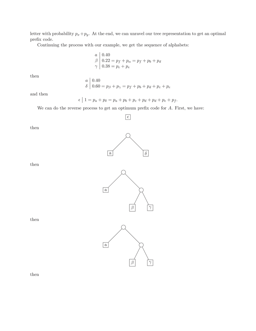 18.310 Lecture Notes: Huffman Codes - Page 4