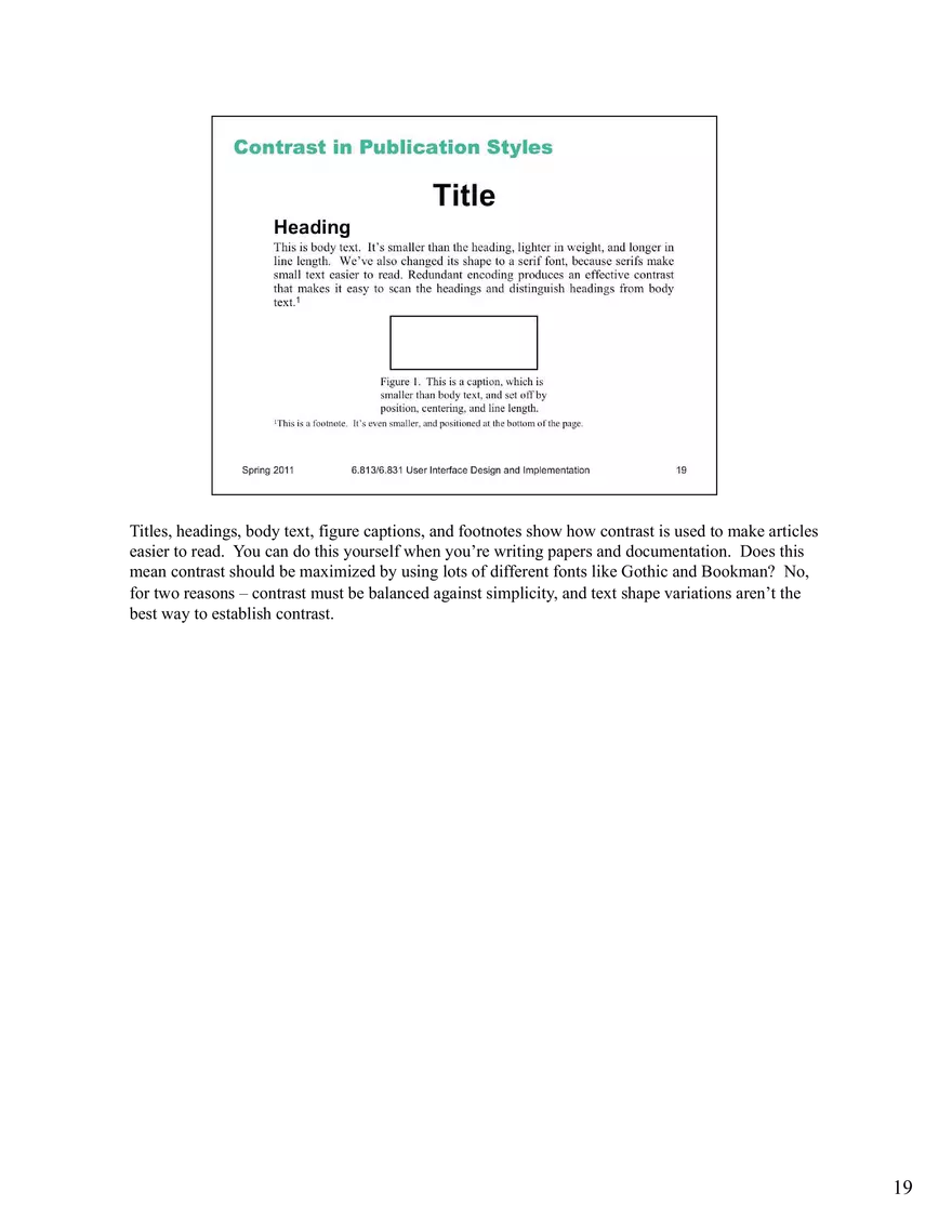 6.831/6.813 Lecture 18 Notes, Graphic Design - Page 9
