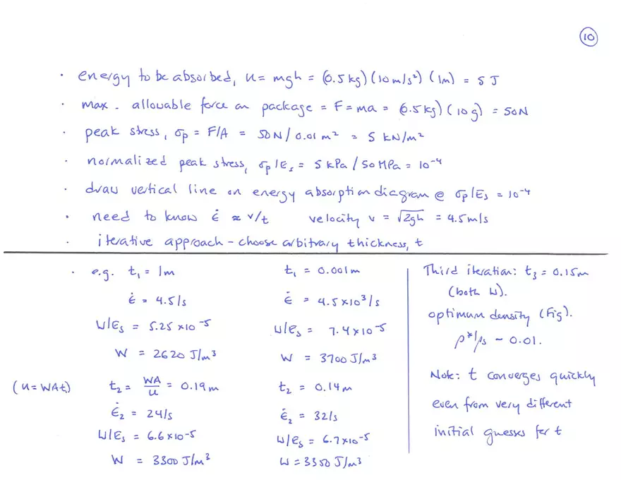 Lecture 16, Energy Absorption Notes, 3.054 - Page 11