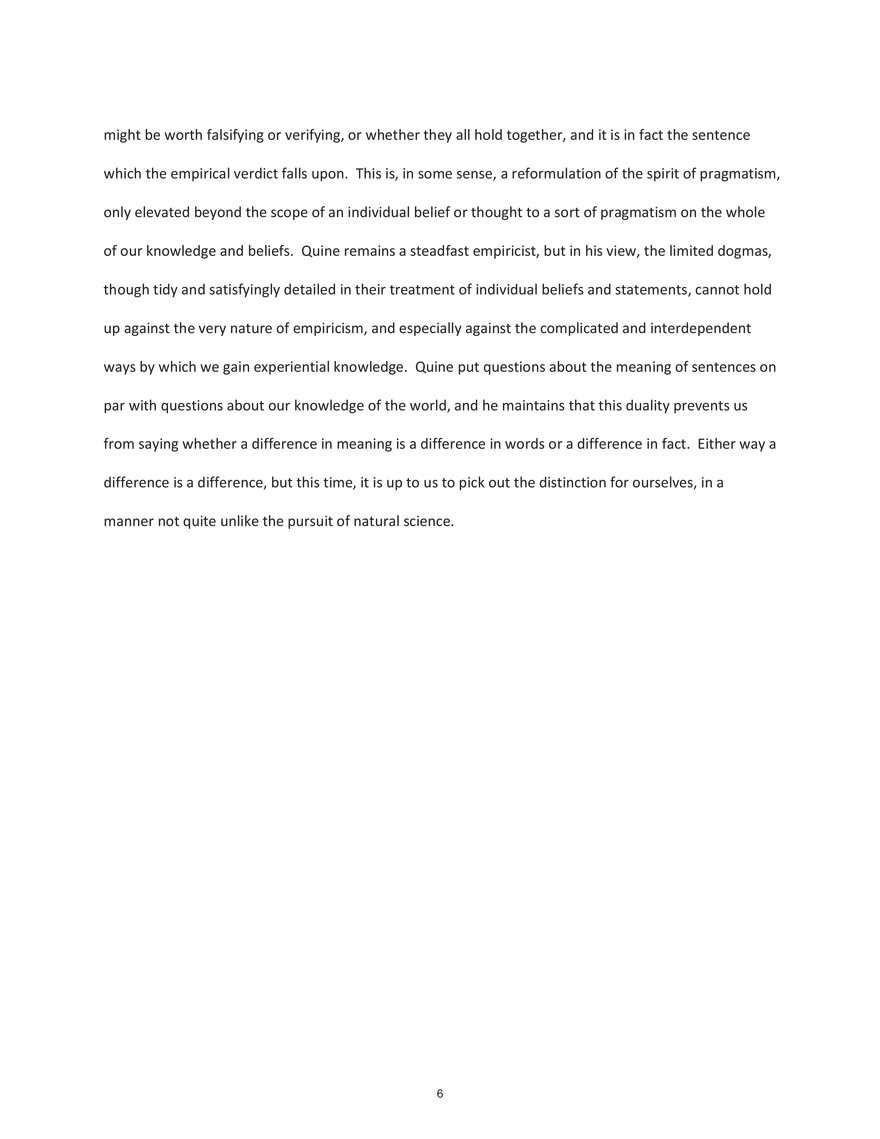 Analyticity, Reductionism, and Semantic Holism - Page 6