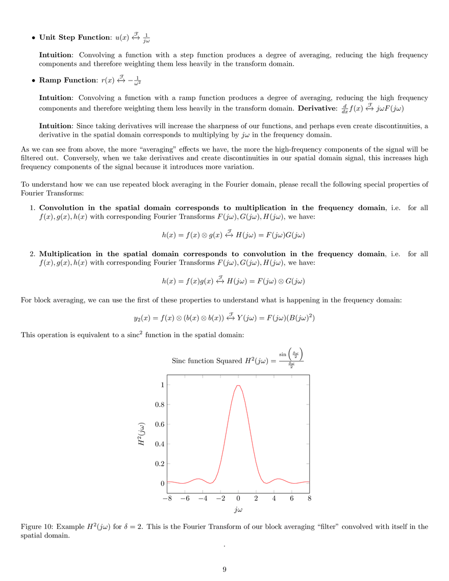 Lecture 16 Notes: Fast Convolution, Low Pass Filter Approximations, Integral Images (US 6,457,032) - Page 13