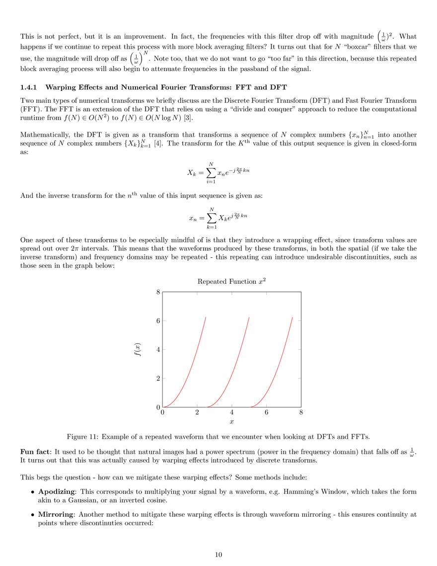 Lecture 16 Notes: Fast Convolution, Low Pass Filter Approximations, Integral Images (US 6,457,032) - Page 14