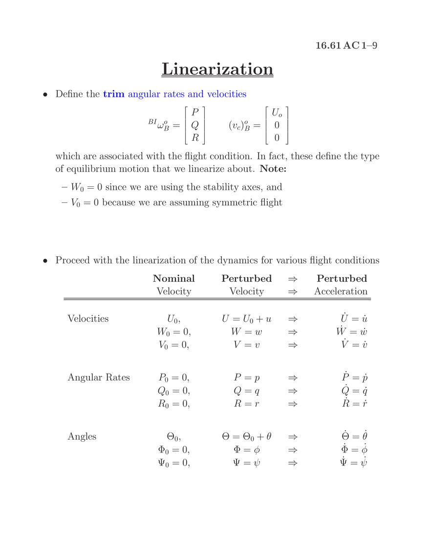 Aircraft Dynamics - Page 15