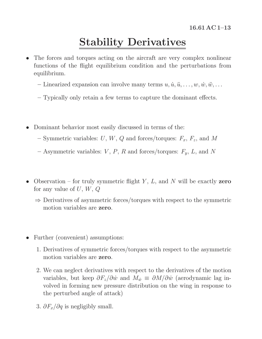 Aircraft Dynamics - Page 5