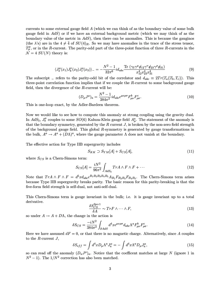 Lecture 17: More on 3-Point Functions, the Chiral Anomaly, and Wilson Loops - Page 3