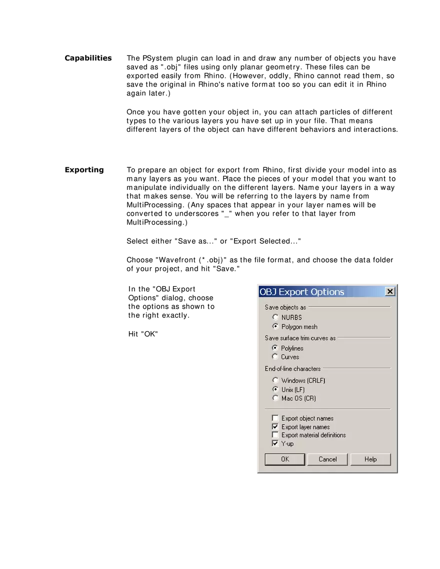 Lecture 2 - Importing Objects into Processing with PSystem Plugin - Page 1