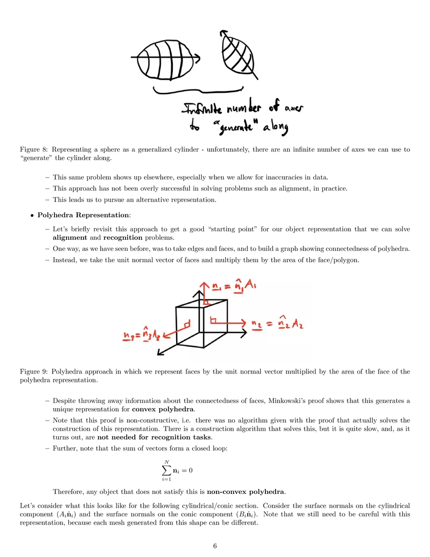 Lecture 22 Notes: Exterior Orientation, Recovering Position and Orientation, Bundle Adjustment, Object Shape - Page 7