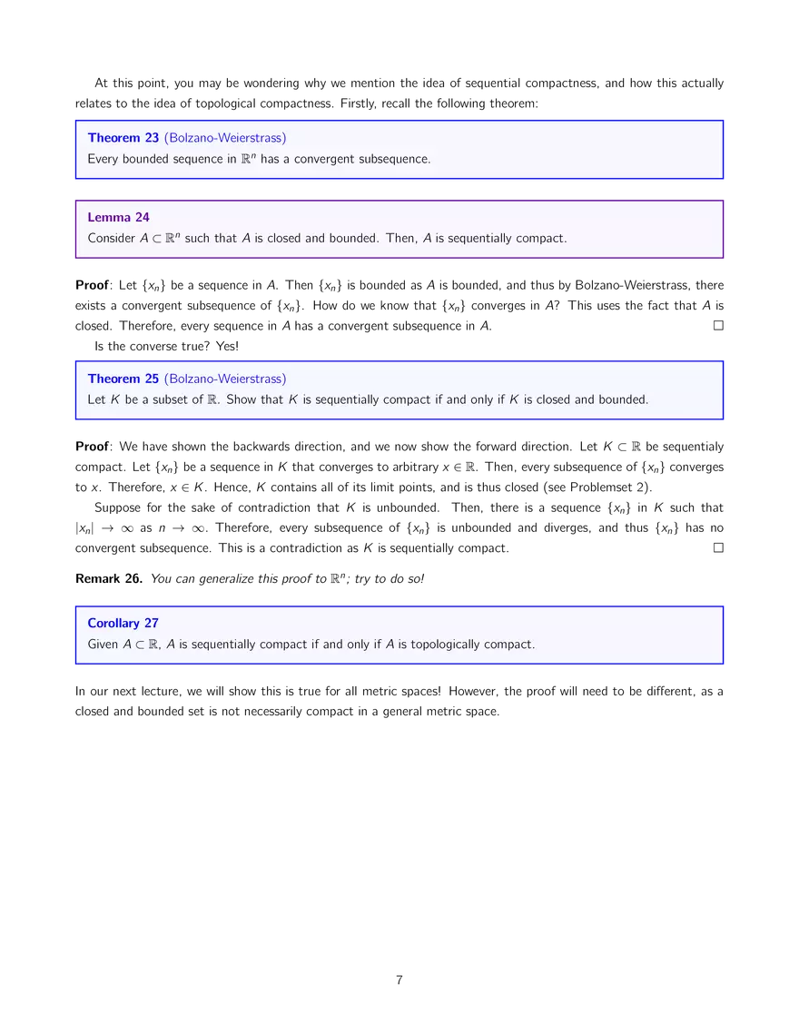Lecture 3: Compact Sets in Rⁿ - Page 7