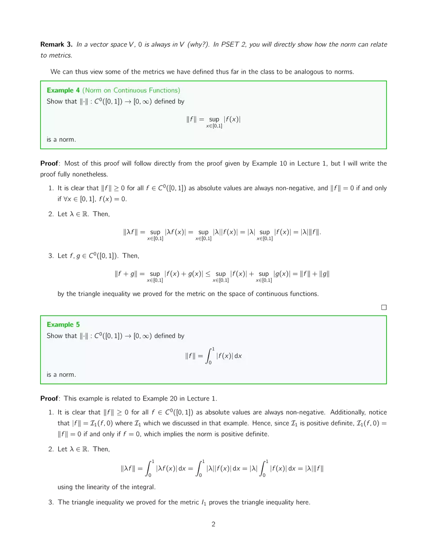 Lecture 3: Compact Sets in Rⁿ - Page 2