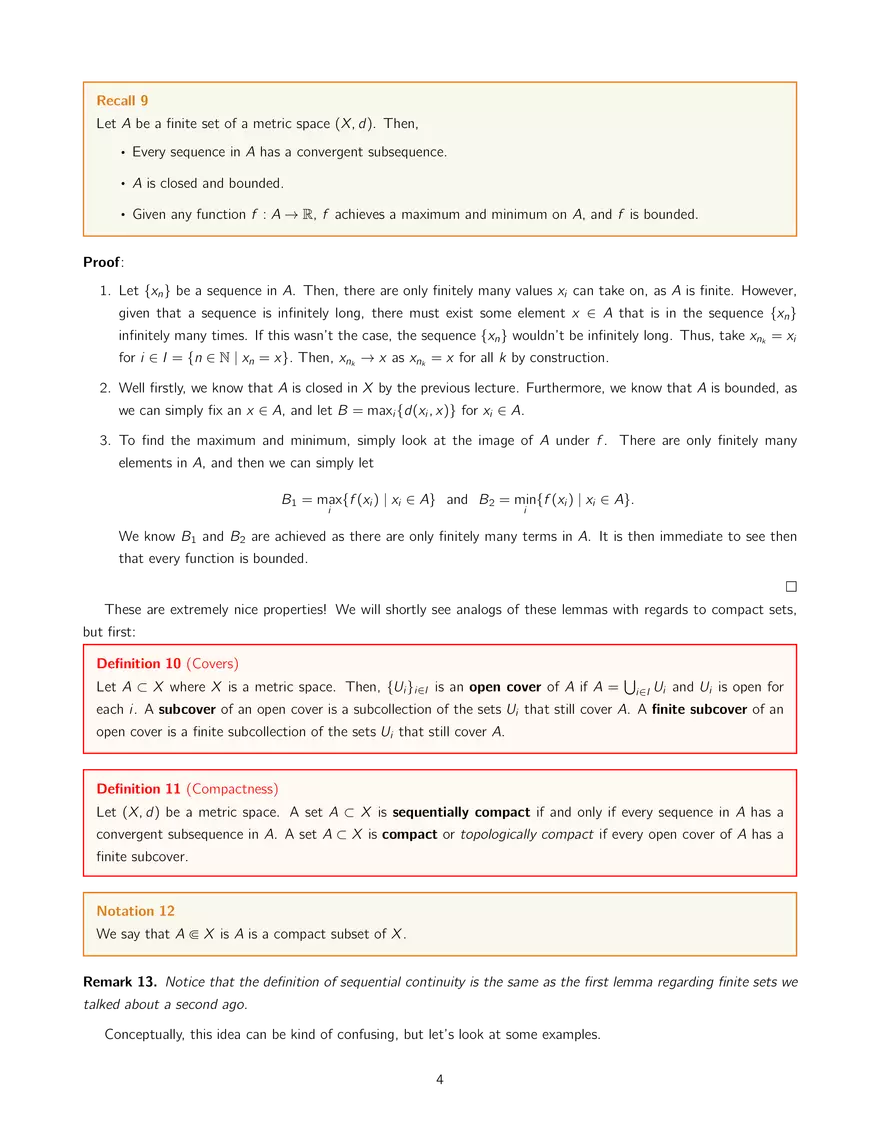 Lecture 3: Compact Sets in Rⁿ - Page 4
