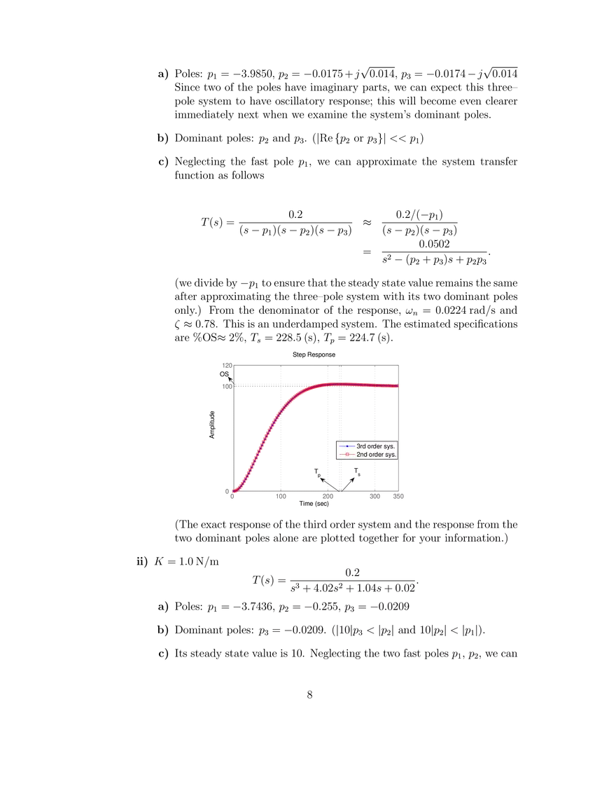 2.004 Problem Set #4 Solutions - Page 8