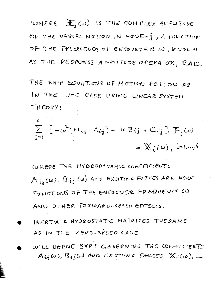 Lecture 13 Notes: Forward-Speed Ship Wave Flows - Page 11