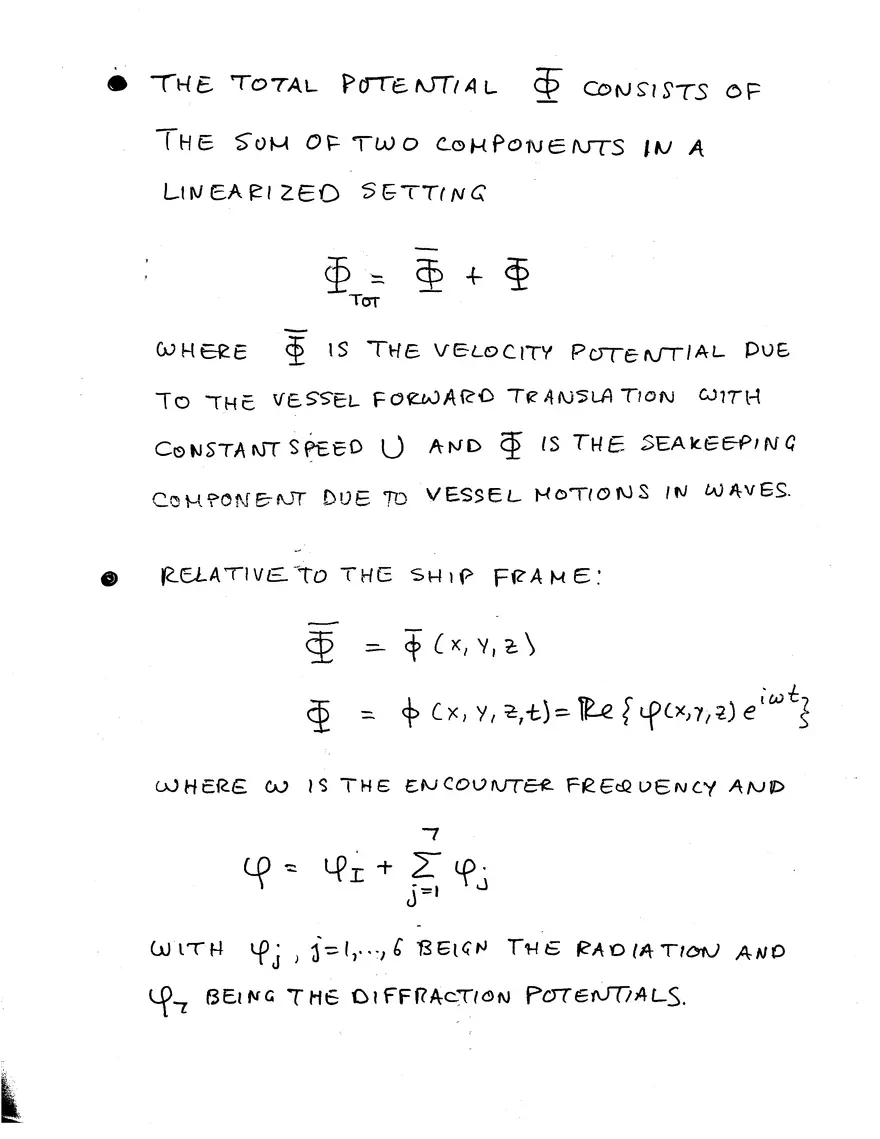 Lecture 13 Notes: Forward-Speed Ship Wave Flows - Page 2