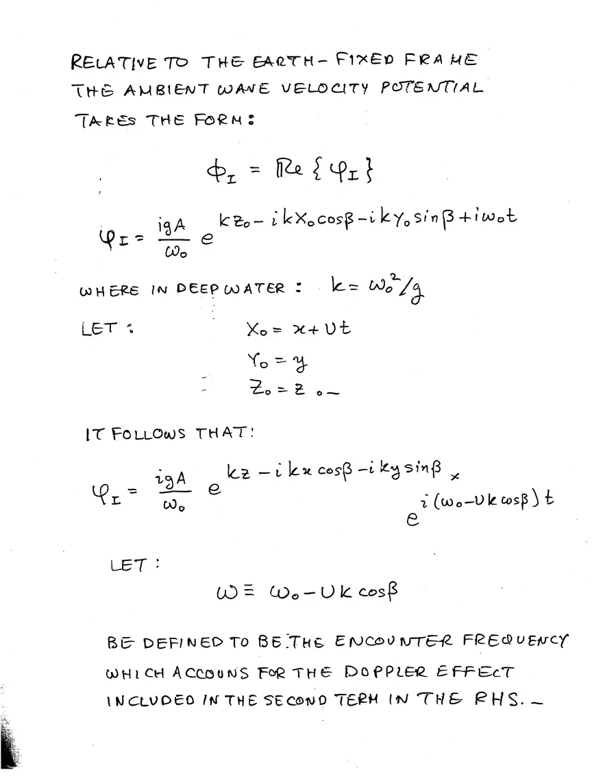 Lecture 13 Notes: Forward-Speed Ship Wave Flows - Page 3