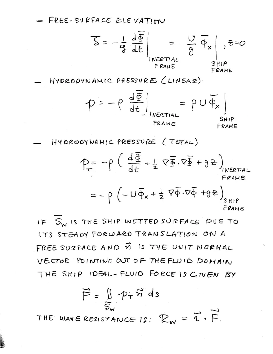 Lecture 13 Notes: Forward-Speed Ship Wave Flows - Page 6