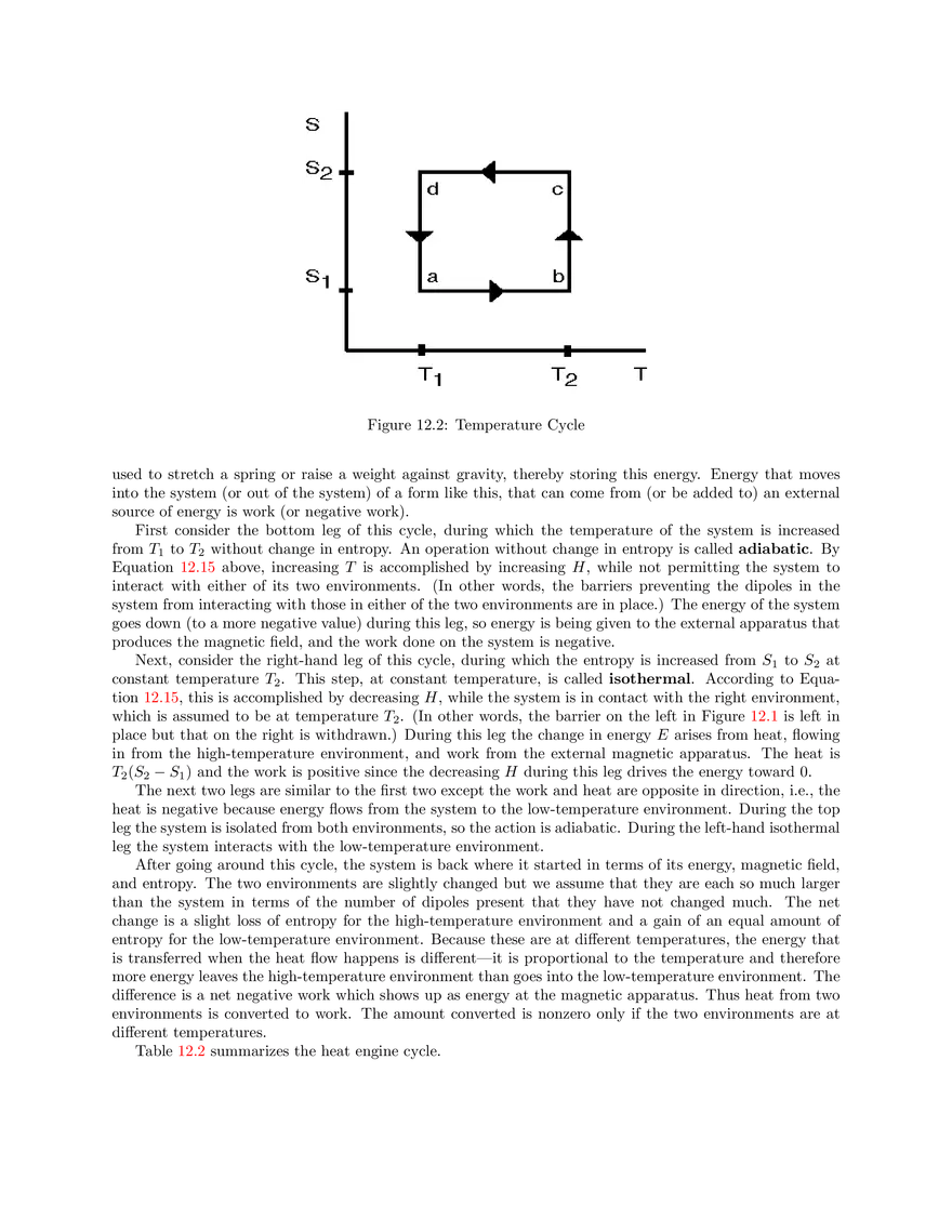 Course Notes, 6.050J/2.110J Information and Entropy - Chapter 12, Temperature - Page 5