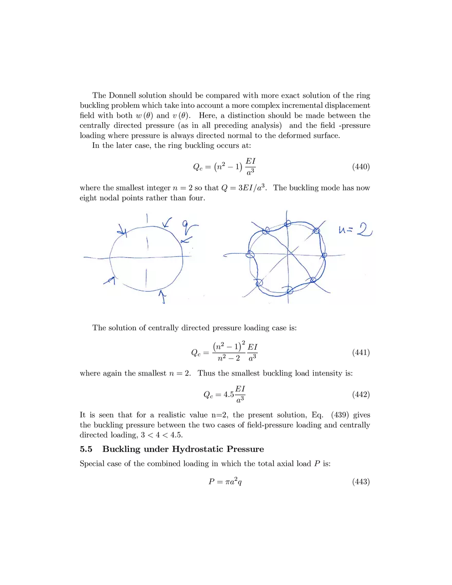Buckling of Cylindrical Shells - Page 8