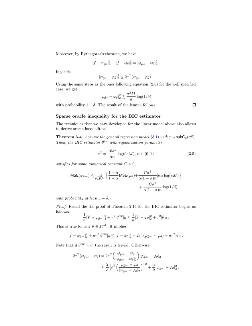 Misspecified Linear Models - Page 14
