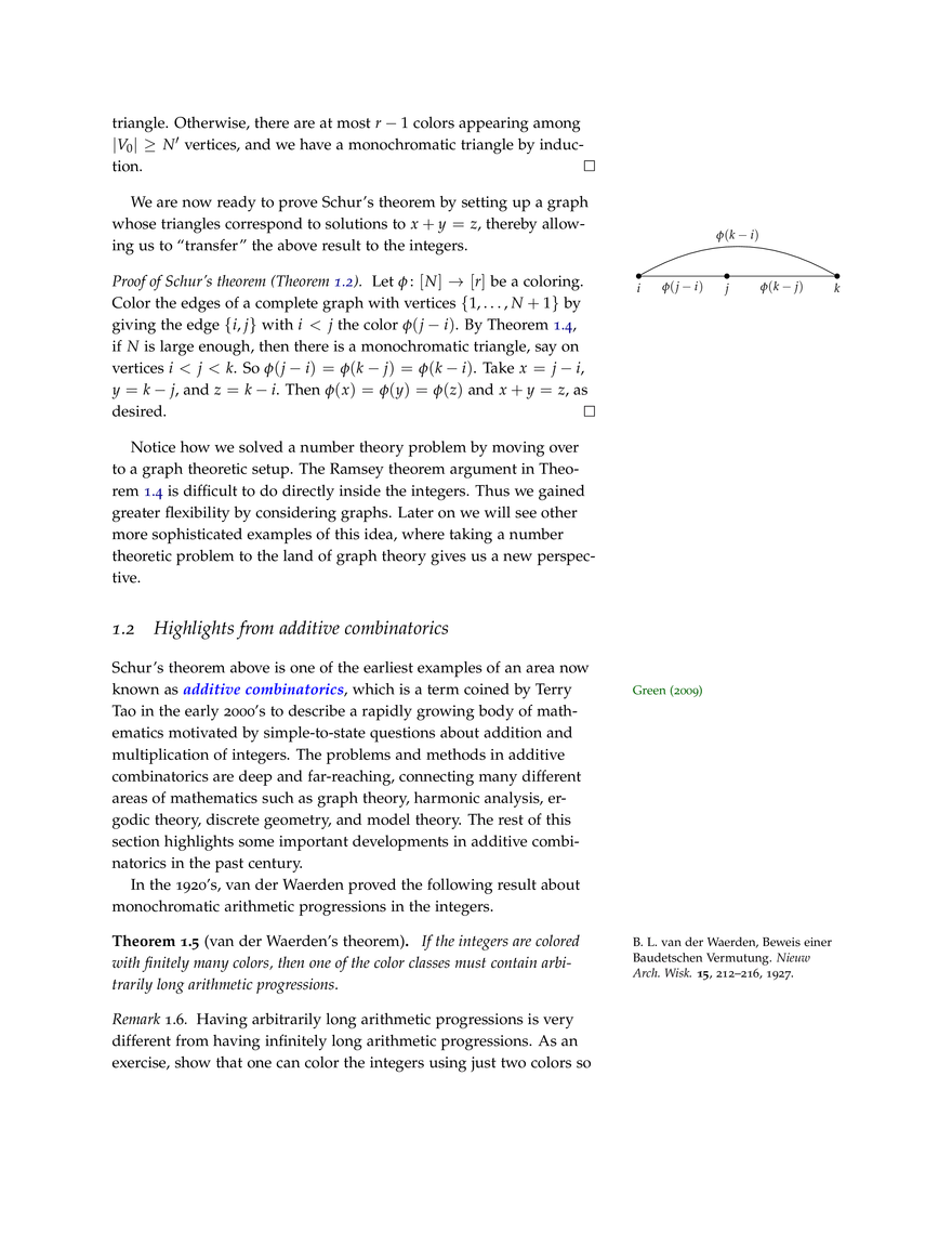 Introduction to Graph Theory and Additive Combinatorics - Page 3