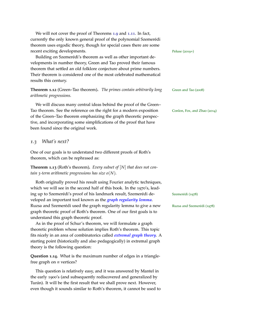 Introduction to Graph Theory and Additive Combinatorics - Page 6
