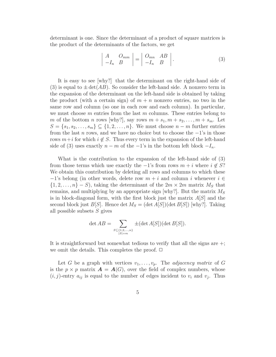 The Matrix-Tree Theorem - Page 6
