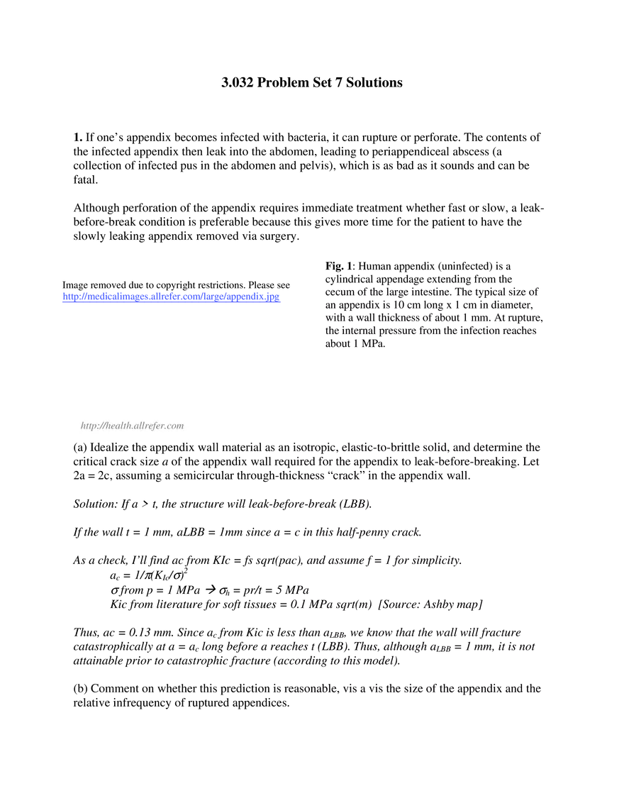 3.032 Problem Set 7 Solutions - Page 1