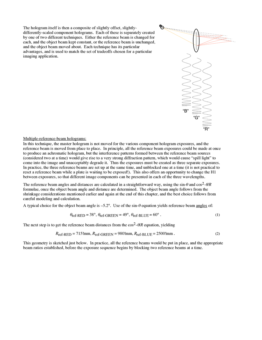 Practical Issues in Rainbow Holography - Page 2