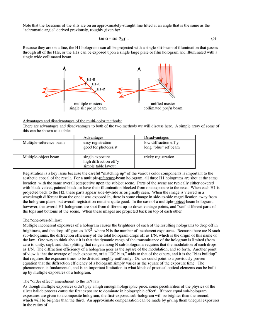 Practical Issues in Rainbow Holography - Page 4