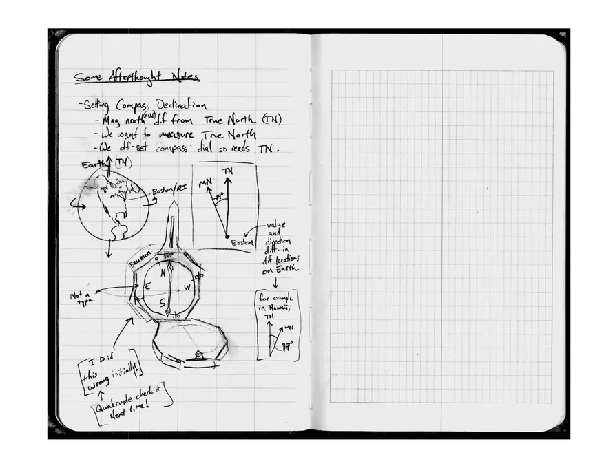 Example Field Notebook - Page 6