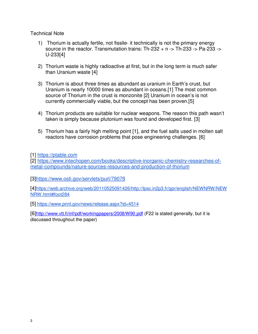 The Pros and Cons of Thorium as a Nuclear Fuel - Page 3