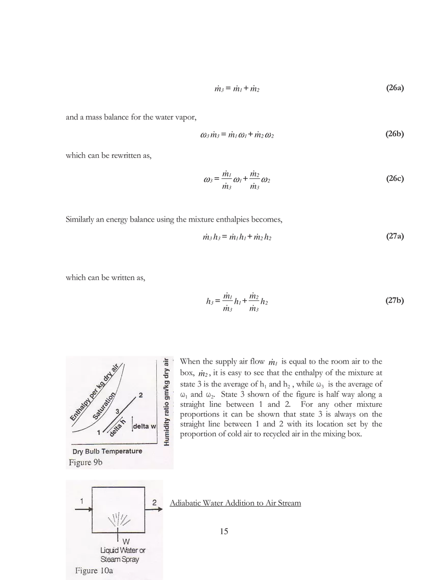 Air Water Vapor Mixtures: Psychrometrics - Page 7