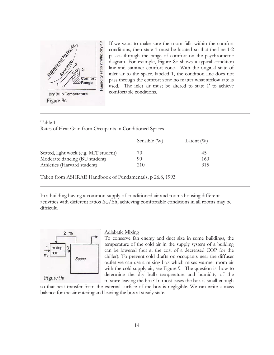 Air Water Vapor Mixtures: Psychrometrics - Page 6