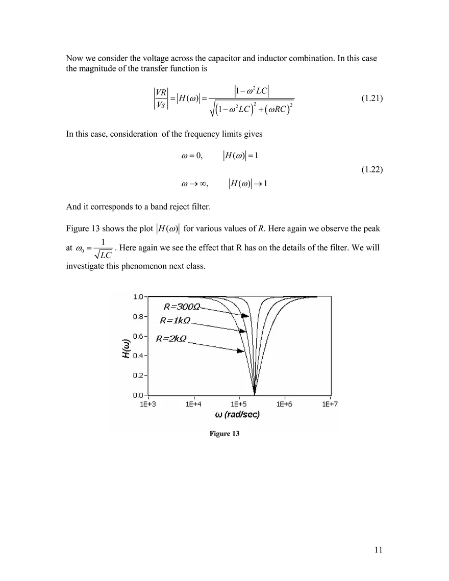 Frequency Response; Filters - Page 3