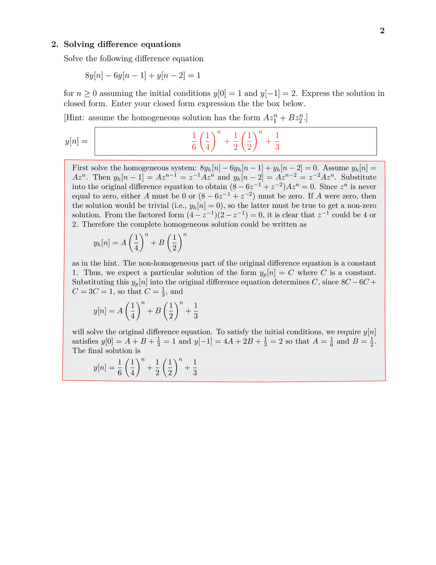 6.003 Homework #1 Solutions - Page 2