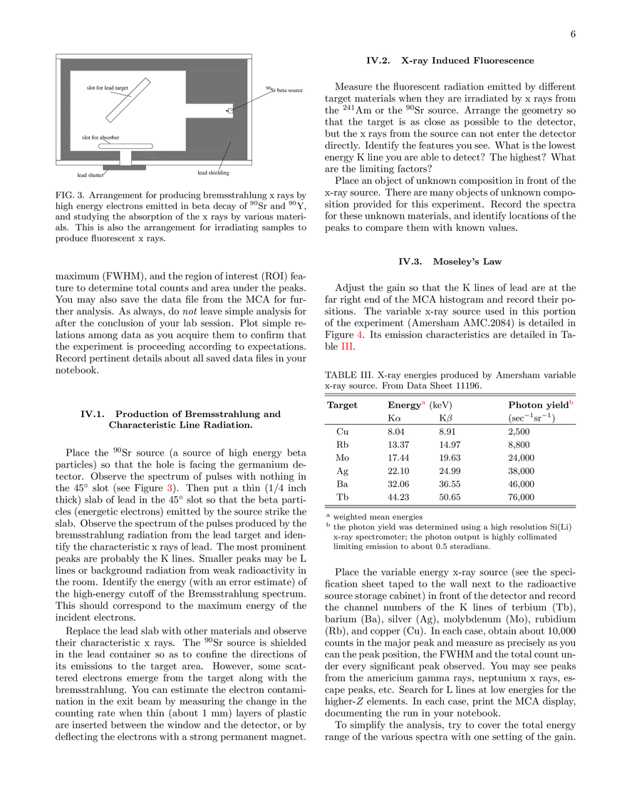 X-Ray Physics (Lab Guide) - Page 6