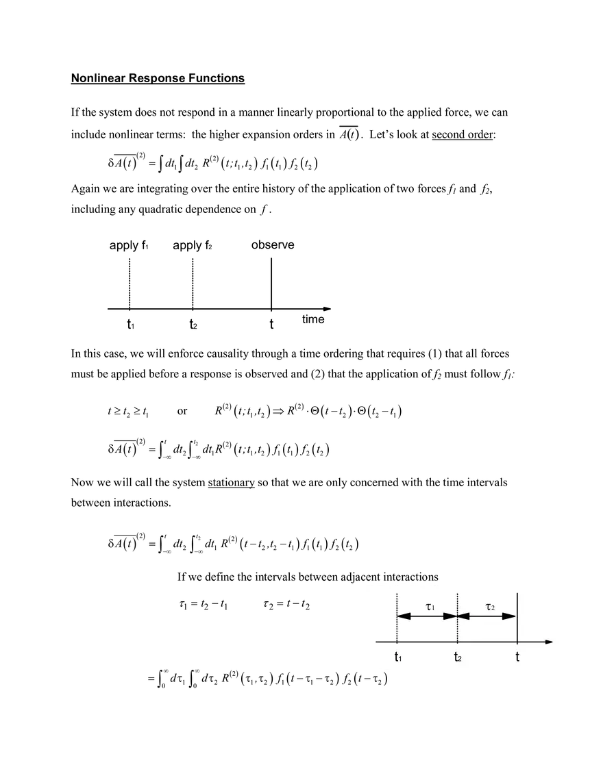Linear Response Theory - Page 8