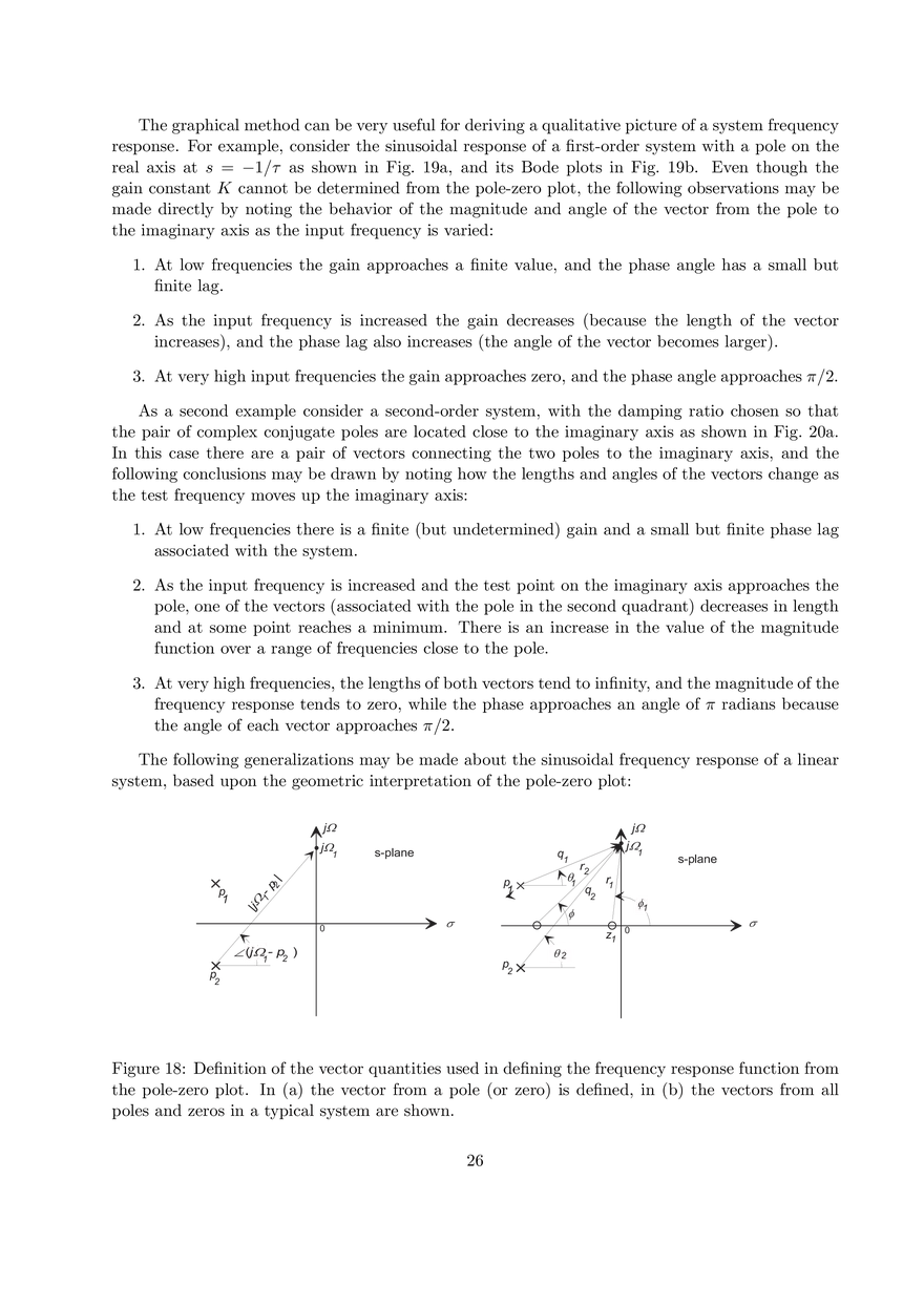 Sinusoidal Frequency Response of Linear Systems - Page 19