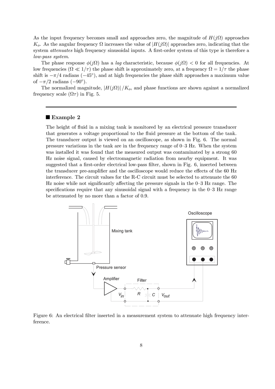Sinusoidal Frequency Response of Linear Systems - Page 27