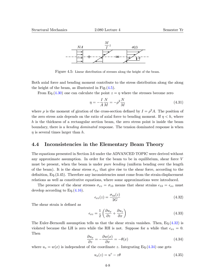 Lecture 4: Development of Constitutive Equations for Continuum, Beams and Plates - Page 16