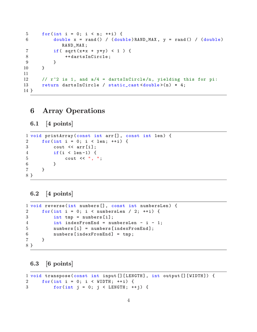 6.096 Introduction to C++, Assignment #2 Solutions - Page 4