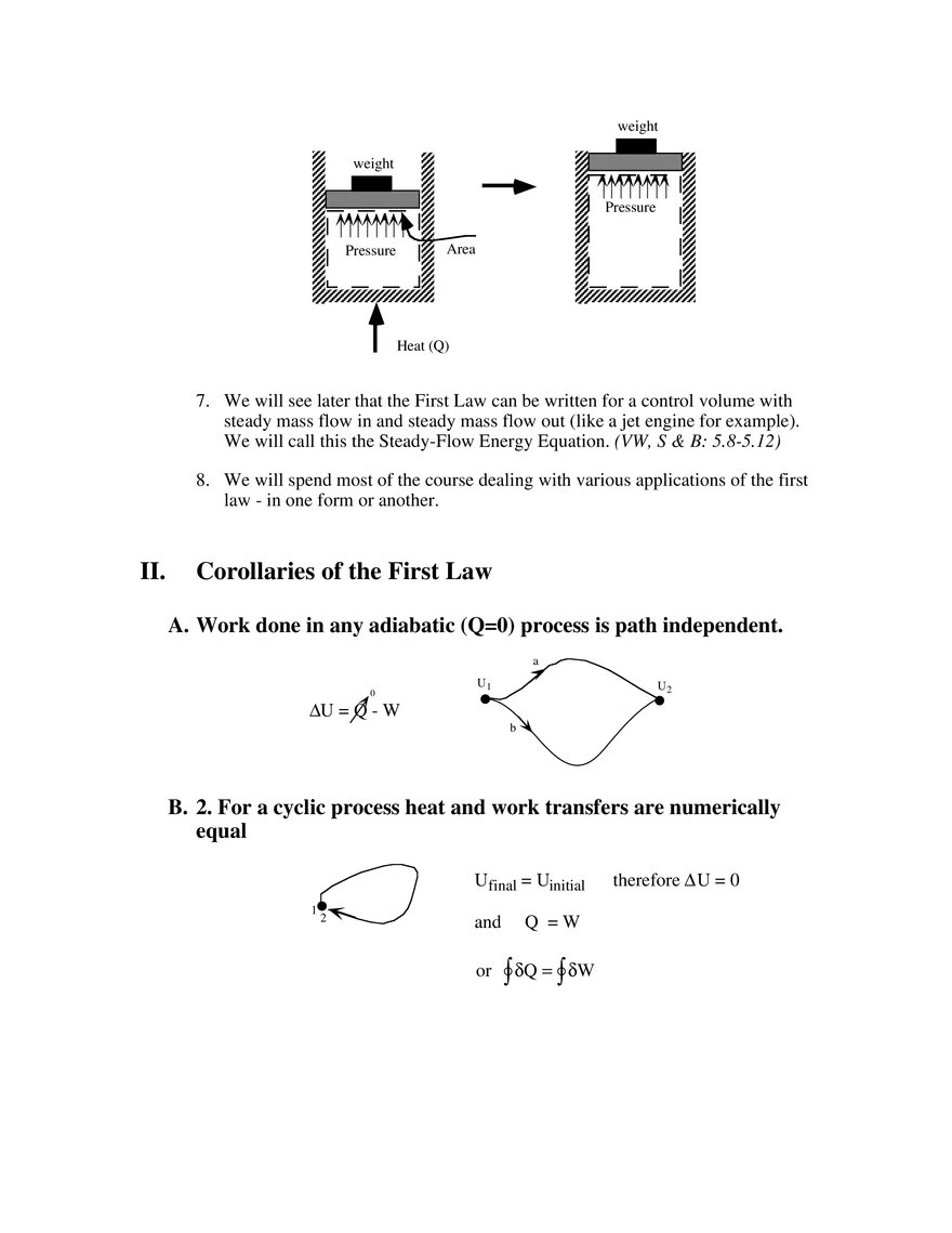 First Law of Thermodynamics: Conservation of Energy - Page 3