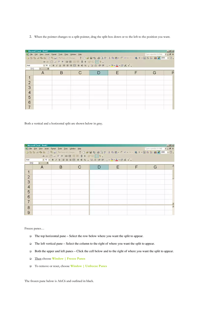 Introduction to Microsoft Excel - Page 15