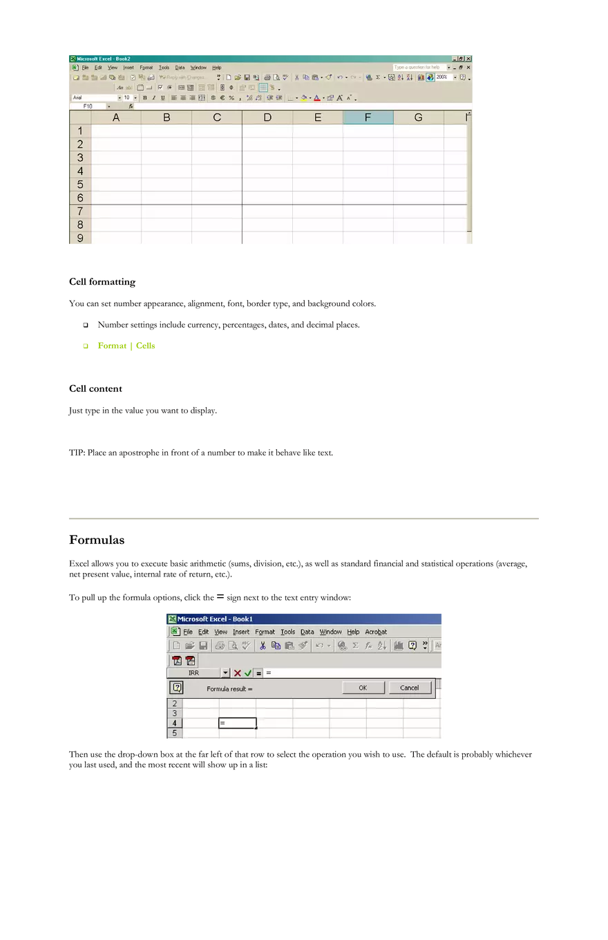 Introduction to Microsoft Excel - Page 16