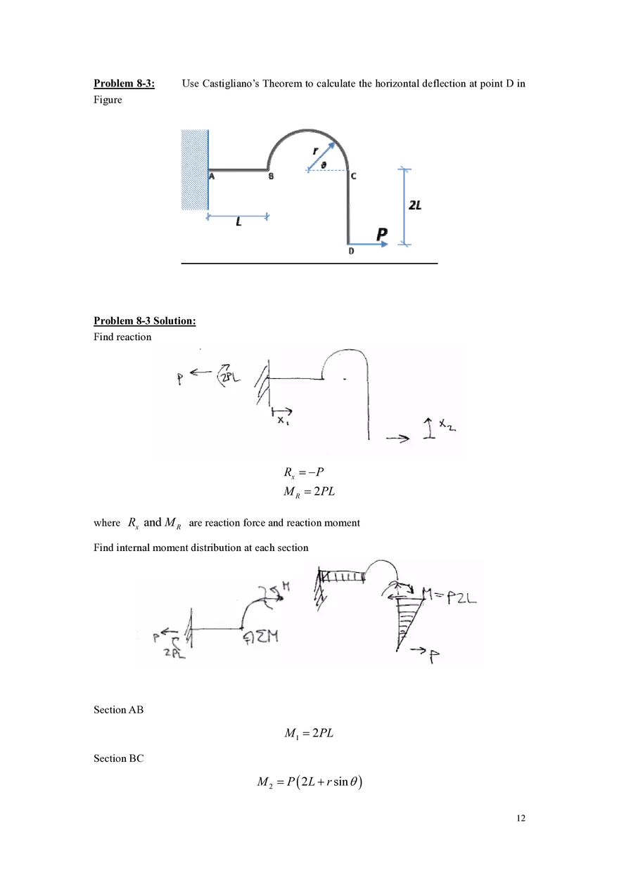2.080J Structural Mechanics: Solutions to Problem Set 7 - Page 4