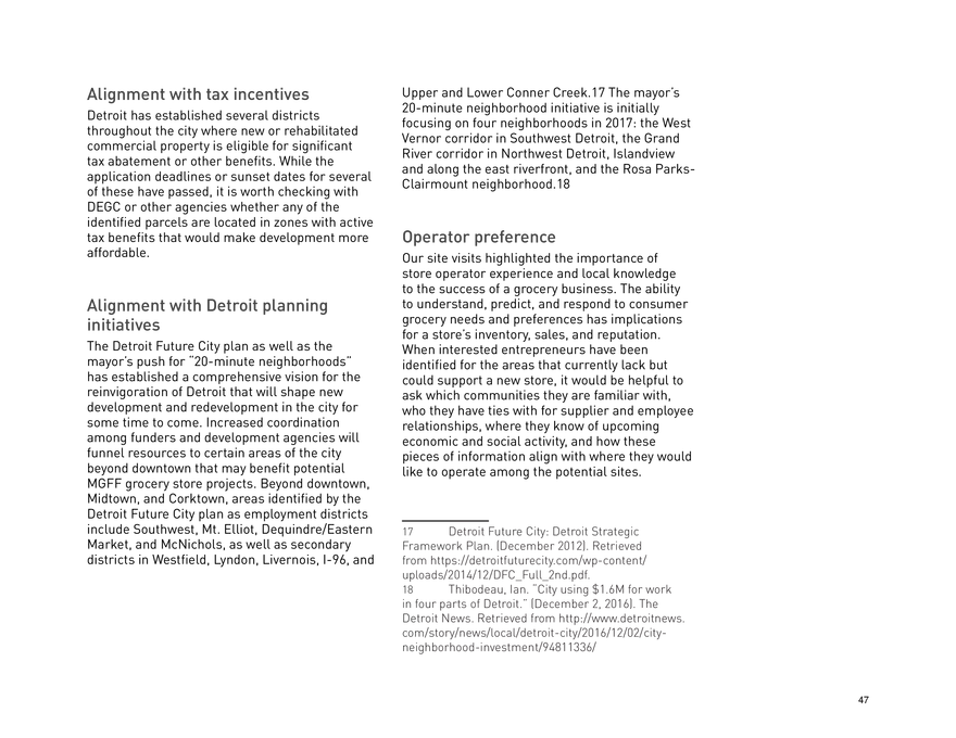 Food Access Financing in Detroit - Page 42