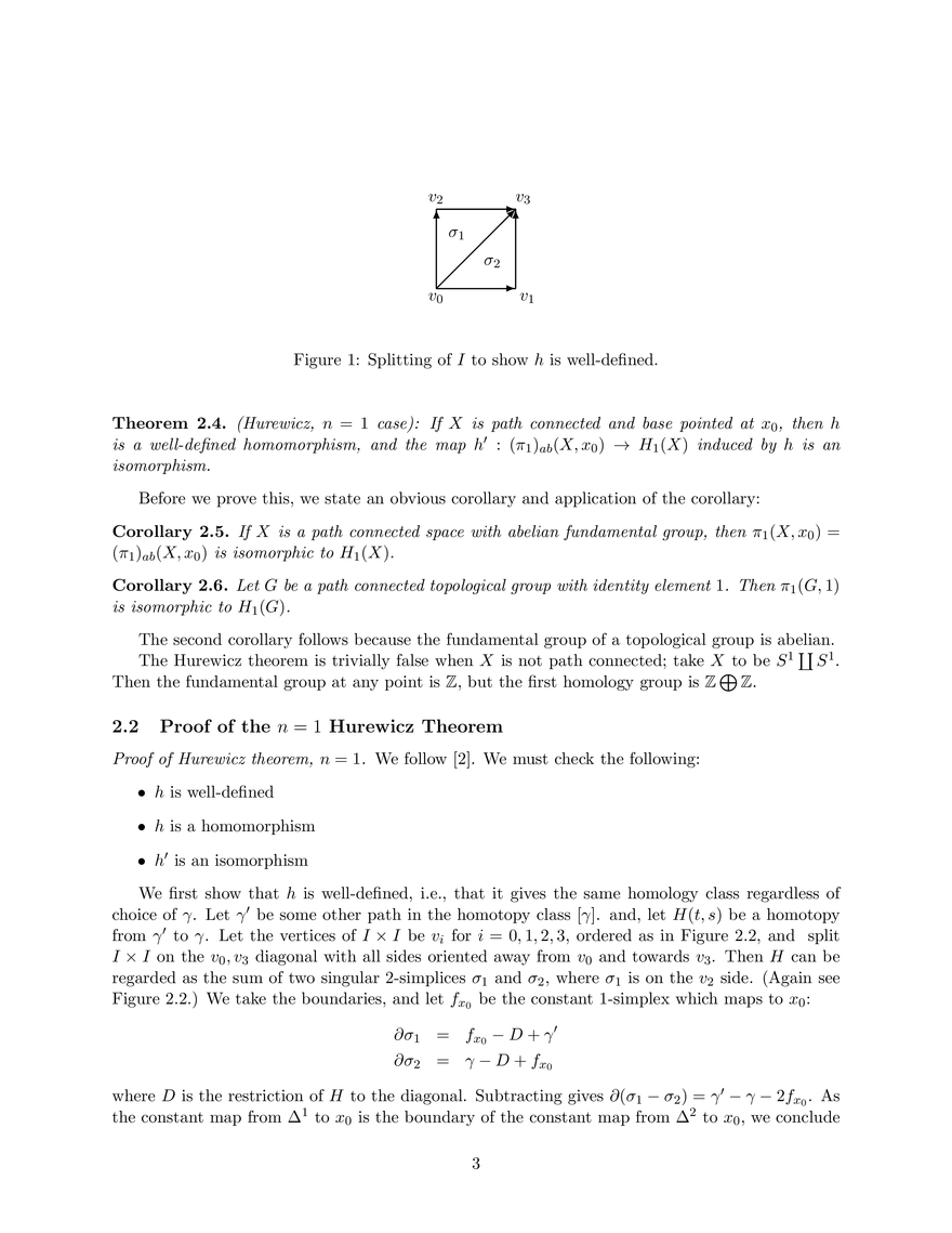 The Hurewicz Theorem - Page 3
