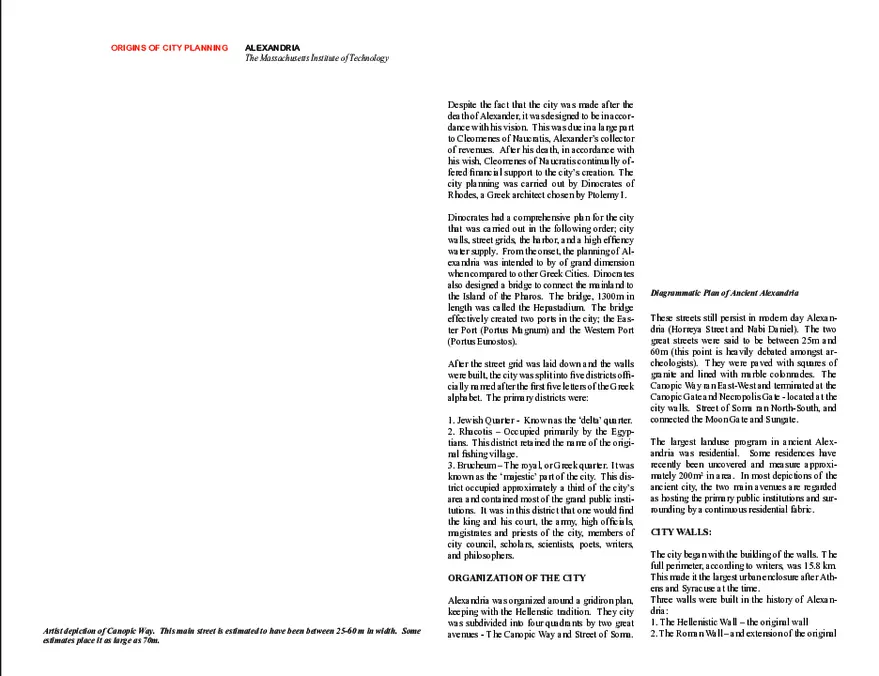 ALEXANDRIA: Historical Analysis - Page 11