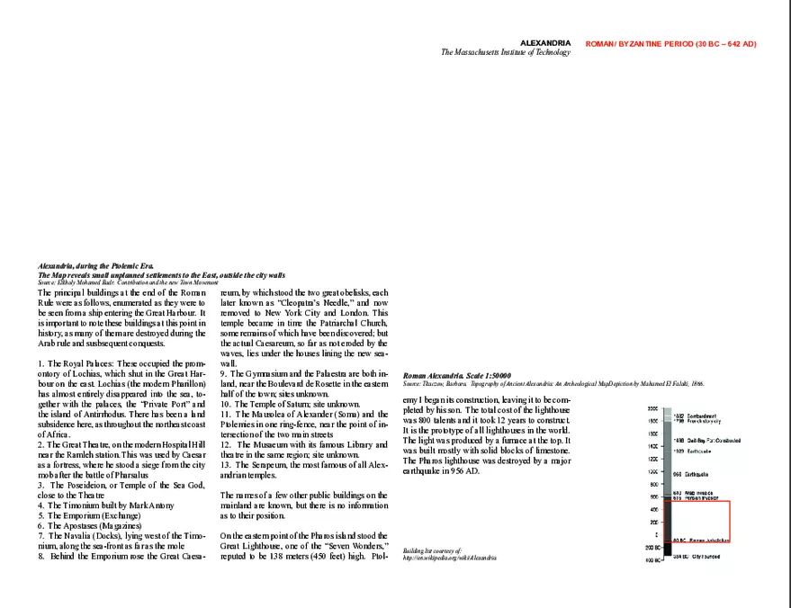 ALEXANDRIA: Historical Analysis - Page 14